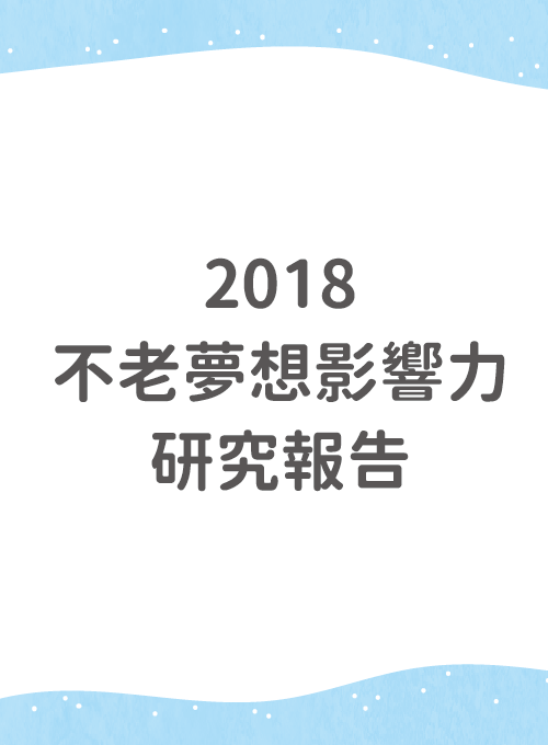 2018年不老夢想影響力研究報告