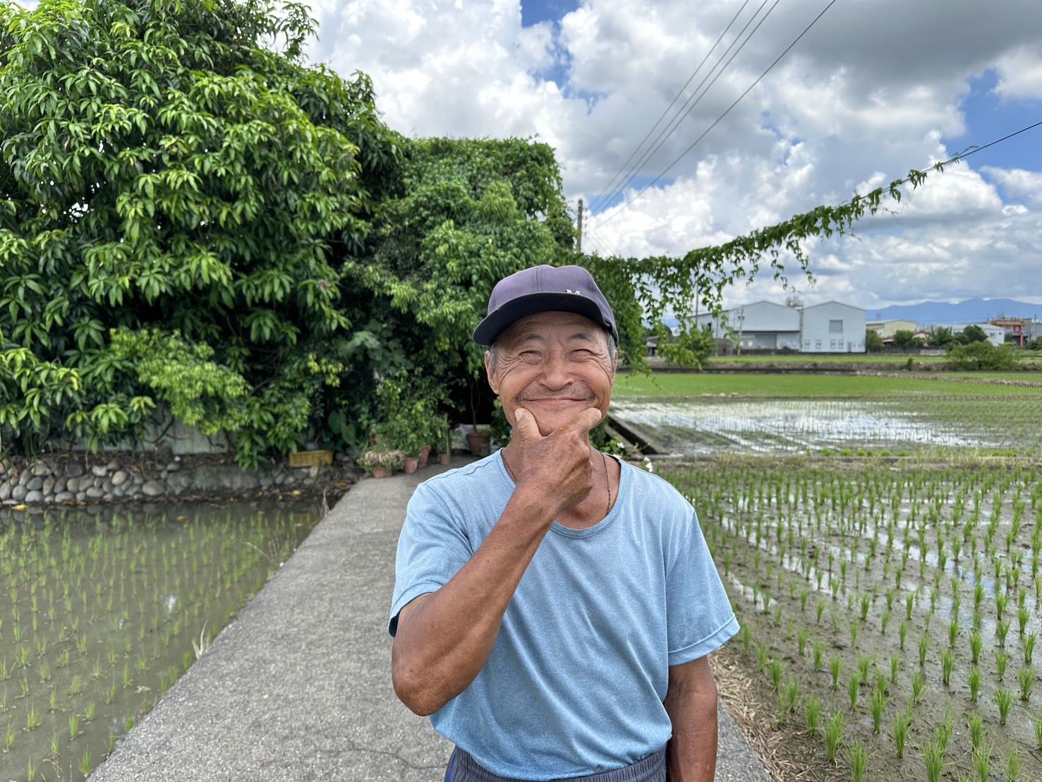 7旬弱勢身障爺住田中央如孤島 弘道送便當也送愛